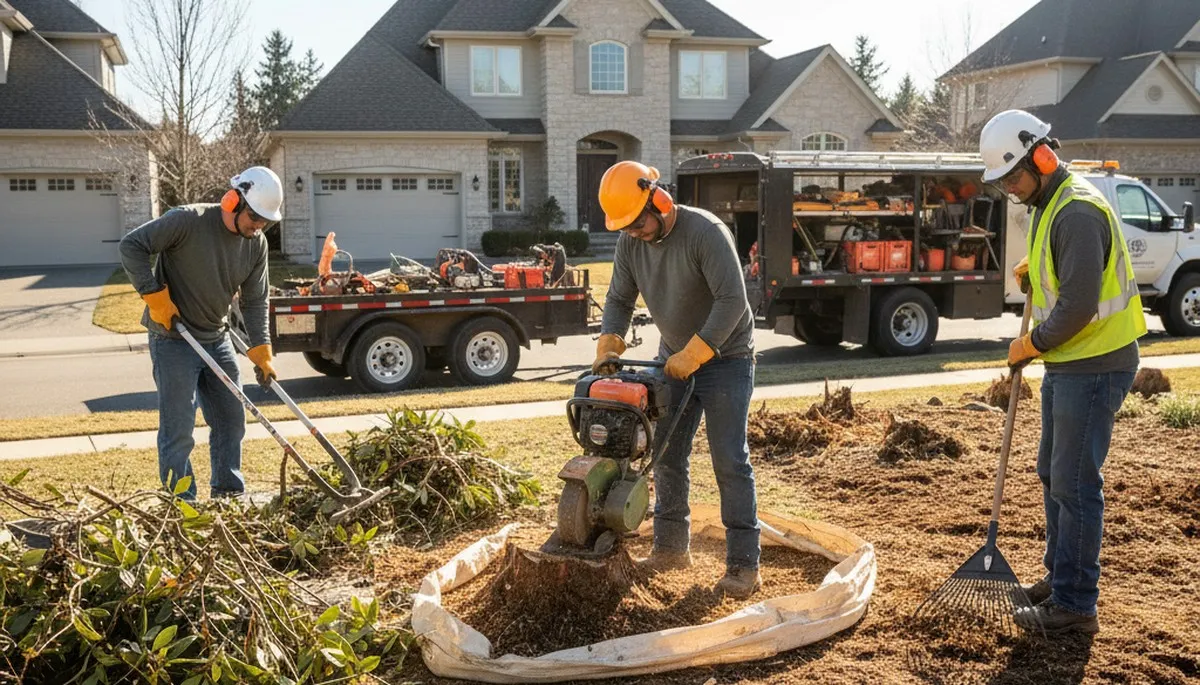 Shrub removal service in Boca Raton, FL for safe, efficient overgrowth clearing