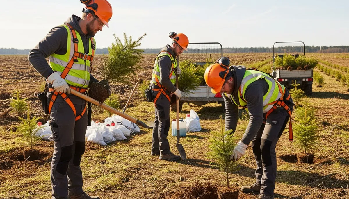 Tree planting service in Boca Raton, FL by a local arborist for coastal landscapes
