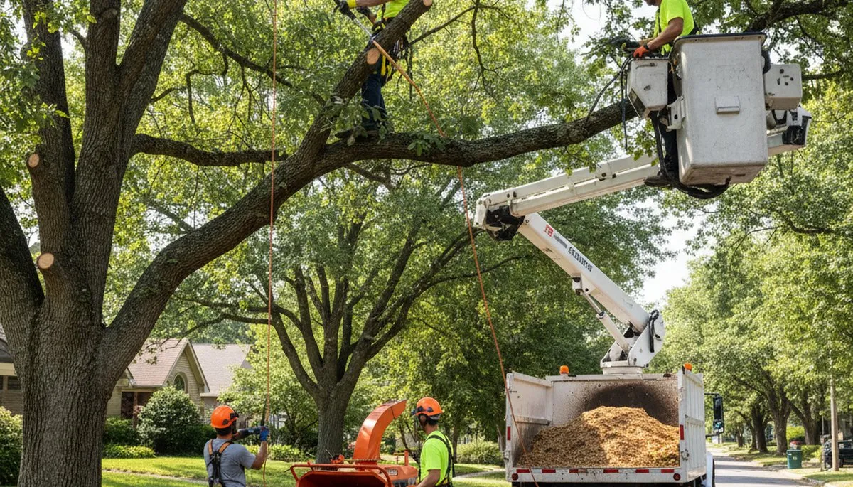 Tree pruning by local arborists in Boca Raton, FL to improve tree health and storm safety
